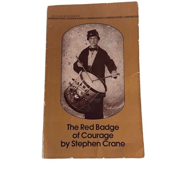 The Red Badge of Courage By Stephen Crane 1983 Vintage Paperback Book Good - Picture 1 of 6